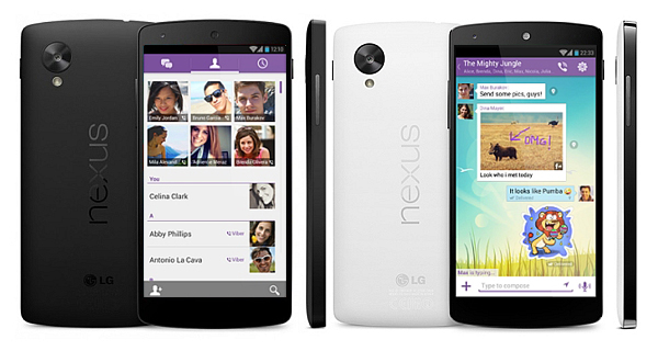 viber google nexus 5