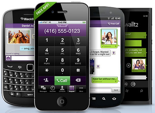 How to use the Viber app in a Blackberry Mobile