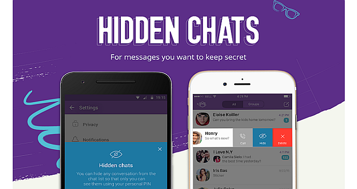 Viber has launched the “Secrets Chats” feature